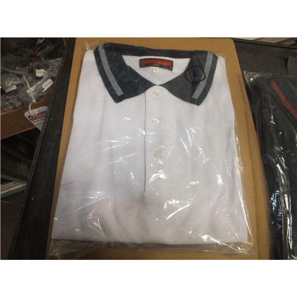 6 Large Golf Shirts