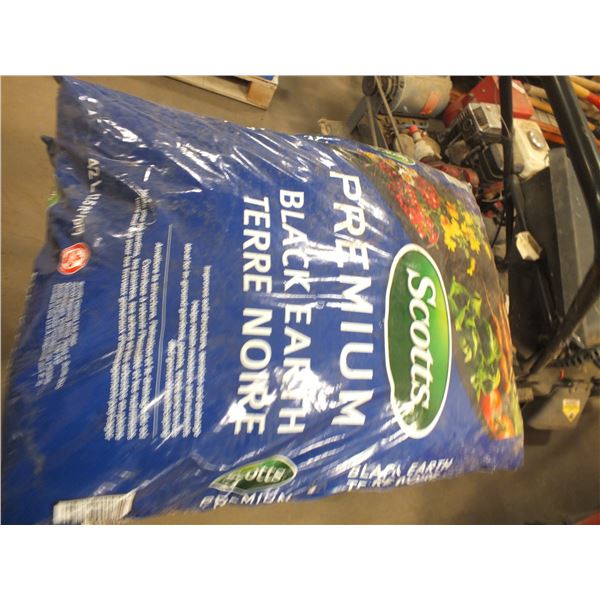 5 Bags Of Scotts Black Earth