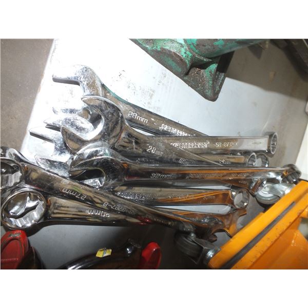 8 Large Wrenches