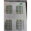 Image 2 : Canada 1970 Year Matchet Set Plate Blocks 6 Pages VF Never