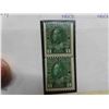 Image 2 : Canada KG V Admiral Coil Pair Perf 12 Horizontal VF Never 
