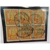 Image 2 : Canada KG V Scroll Issue 1928 Year VF Used Block of 6 ''