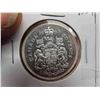 Image 2 : Canada 1963, 1962 Half Dollars MS60 .800 Silver 