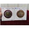 Image 1 : Mexico 2010 Year 5 Pesos & 10 Pesos Proof-Like