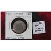 Image 1 : Canada 1909 Quarter KE VII .925 Silver 