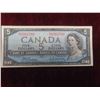 Image 3 : Canada 1954 Five Dollar Note Beattie/Rasminsky N.Mint Condition