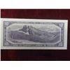 Image 2 : Canada 1954 Ten Dollar Note Beattie/Rasminsky Mint Condition