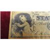 Image 4 : USA State of Florida March 1863 One Dollar Confederate Note Civil 