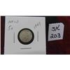 Image 1 : 1941 Newfoundland 5 Cent Silver Coin - Beautiful