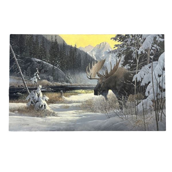 Doug Laird's "Emergence of the Bull Moose" Original