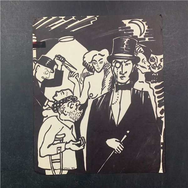 Vidal 85, Unknown Title, Original Drawing