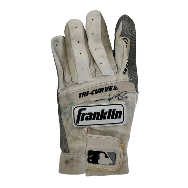 Jason Giambi New York Yankees Signed Game Worn Batting Glove
