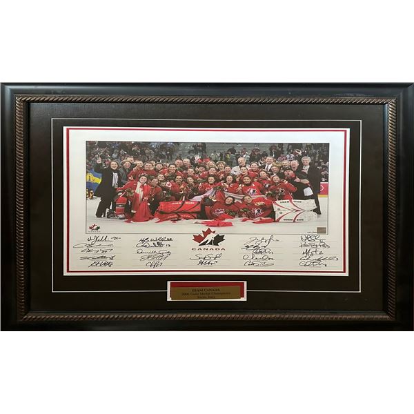 Team Canada 2006 Women's Gold Medal Championship Signed Limited Edition