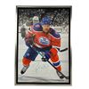 Image 1 : Edmonton Oilers Taylor Hall Signed Canvas