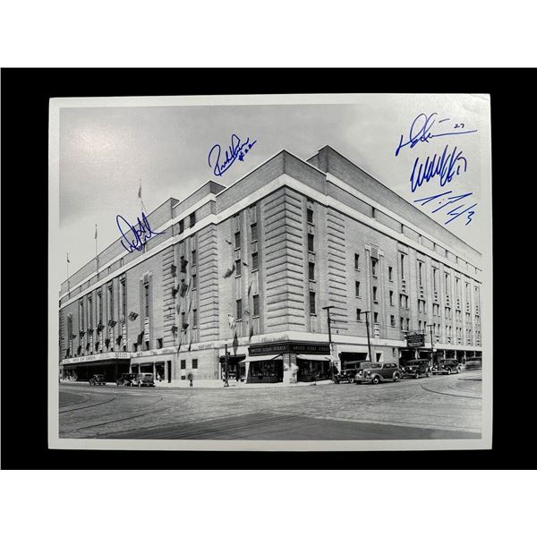 Maple Leaf Gardens Toronto Maple Leafs Captains Signed Photo