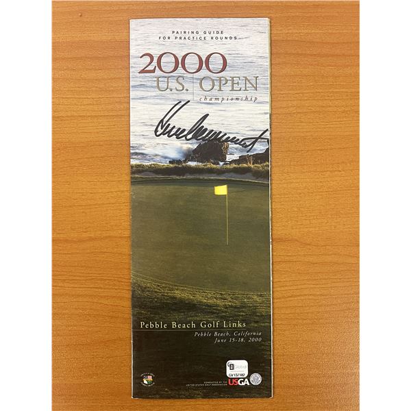 2000 Pebble Beach 100th U.S. Open Championship Keith Clearwater signed program - Global Authenticate