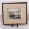 Image 1 : Framed "Rain Again" Arthur Evoy 685 (8x10)