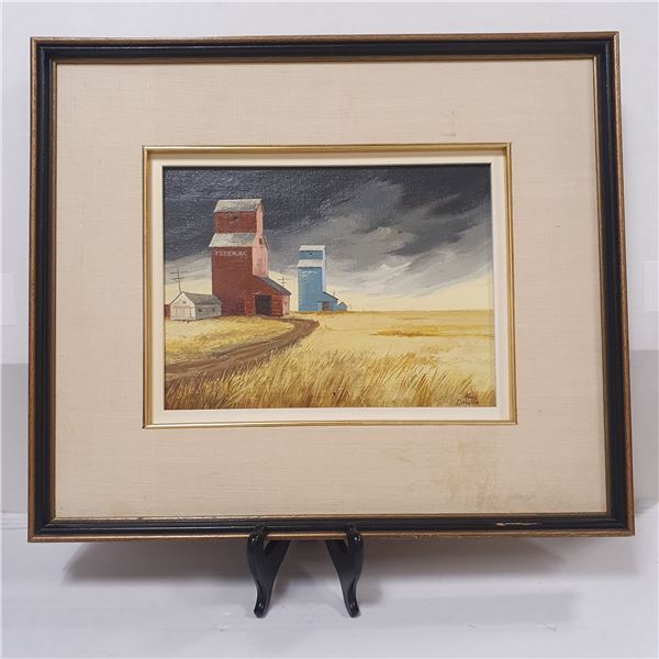 Framed "Elevators" Mary Dowler 576 (9x12)