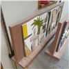 Image 2 : Untitled - Mosaic Standing Panel #3 & Untitled - Mosaic Standing Panel #4 w/Ceramic tile on Board (M