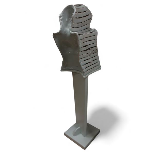 Untitled - Impression torso III (with plinth) w/Ceramic