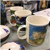 Image 3 : Group of Silver Style Coasters, Mugs, Coffee Pot, Etc.