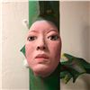 Image 2 : Group of Embellished Landscape: Green Ladies (Mary Ann) 1985 w/Ceramic, oil & Embellished Landscape: