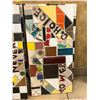 Image 3 : Untitled Mosaic Panel Ceramic tile on board (Michener, Sally) #'s 8,11, 9, 13 & Untitled - Mosaic Pa