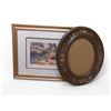 Image 1 : Framed Picture w/Wood picture frame