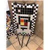Image 2 : "Looking Box" 1993 w/handmade terracotta tiles, commercial tiles, glaze, wood, metal, mirror slab co