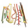 Image 1 : from "Embellished Landscape: assorted forearm-length plants with metal rods" 1985 w/Ceramic, oil  (B