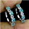 Image 2 : APATITE Earrings in 14 K Gold Plated 925 Sterling Silver â€“ Appraised Replacement