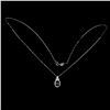 Image 3 : 6 RAYS STAR BLUE SAPPHIRE Necklace in 14 K Gold Plated 925 Sterling Silver â€“ 18 