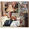 Image 1 : Attributed to Robert Michener (1935-2021) "Untitled - An Decorative Interior Still Life", Oil on Can