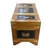 Image 8 : Vintage Chinese Chest w/brass lock & key - approx. 40in x 20in x 22in