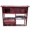 Image 2 : Vintage Asian Etagere w/Cabinet - approx. 43 1/2in x 47in