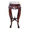 Image 2 : VIntage Asian Pedestal - approx. 1ft Square x 33in H