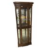 Image 1 : Antique China Cabinet w/glass shelves - approx. 25in x 71in x 10in