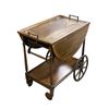 Image 1 : Vintage Victorian Mahogany Bar Cart