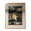 Image 1 : "The Four Directions Fish Dreamer Series" Michael Robert Robinson #77/100 MEDIA colour etching on pa