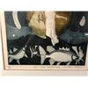 Image 2 : "The Four Directions Fish Dreamer Series" Michael Robert Robinson #77/100 MEDIA colour etching on pa