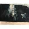 Image 2 : "The Song of the Fish" Michael Robert Robinson #77/100 24 x 17 1/2 in, 61 x 44.4 cm etching on paper