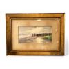 Image 2 : Set of 2 Framed Watercolour Landscape Signed J.Clark & Unknown
