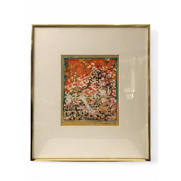 Watercolour? Artist Signed (14x16)