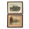 Image 1 : Set of 2 Framed Art G.Trent (14x12 14x12)