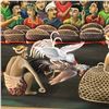 Image 3 : Framed Indonesian Ceremony Acrylic on Board Az Anom
