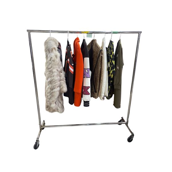 Group of Misc Clothing including - Fur Coat, Jersey, Jackets, Etc.