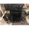 Image 1 : Group of Misc Electronics including - harman/kardon Speakers, sub, Denon Watt Receiver