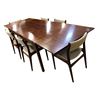 Image 2 : Vintage extendable dining table with folding extensions - table only