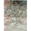 Image 2 : Framed Robertson oil on canvas beach scene painting - approx. 29 1/2in x 42in
