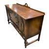 Image 2 : 2 door 2 drawer solid wood sideboard cabinet (approx. 65in W x 22in D x 40in H)